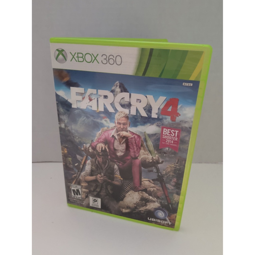 Far Cry 4 Xbox 360 Ubisoft 2014 First Person Shooter Kyrat NTSC Rated M